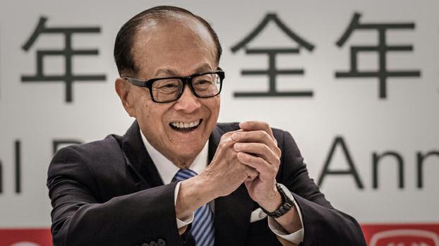 香港首富李嘉诚(法新社)