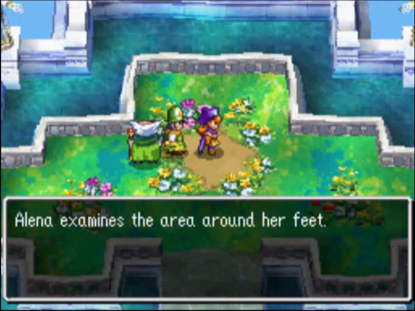 The elves will run away and leave the Nectar in this spot (3) | Dragon Quest IV