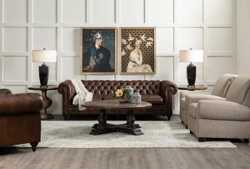 Modern Wall Art in Living Room