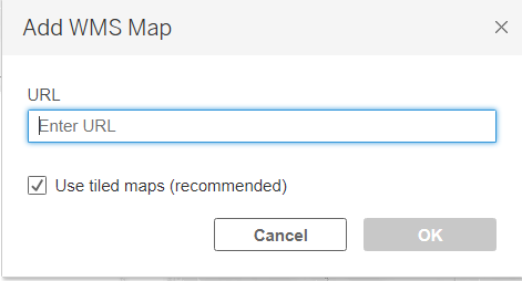 Add WMS Map Window