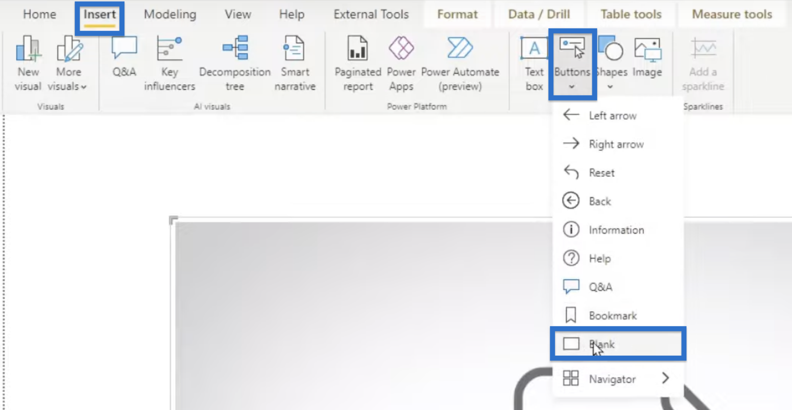 Method 1: Creating Buttons for Power BI Videos