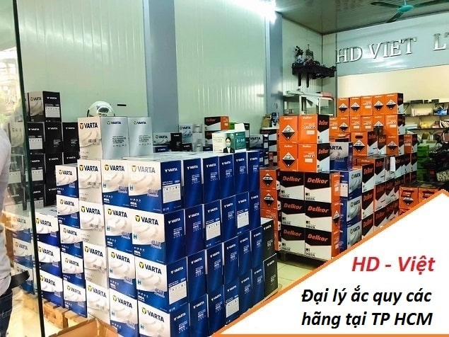 Đại lý cung cấp ắc quy Hd Việt