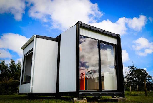 Clever Tiny Shipping Container Home 
