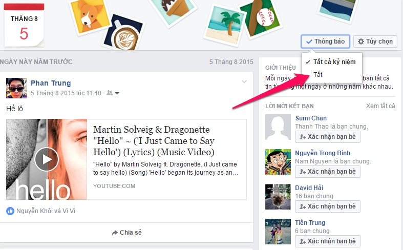 Làm thế nào để không cho người khác xem dòng thời gian trên facebook
