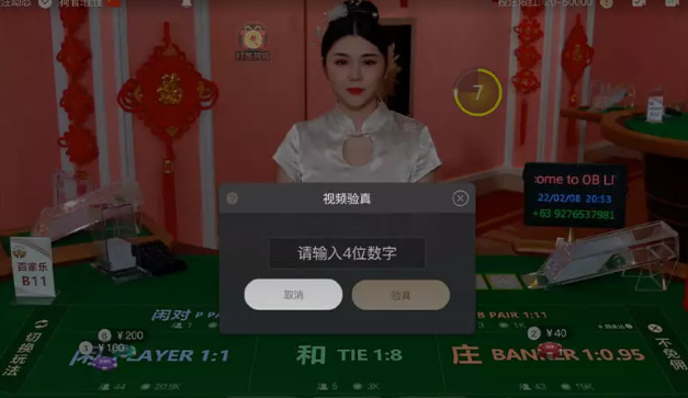 娛樂城遊戲百家樂預錄-數字驗證