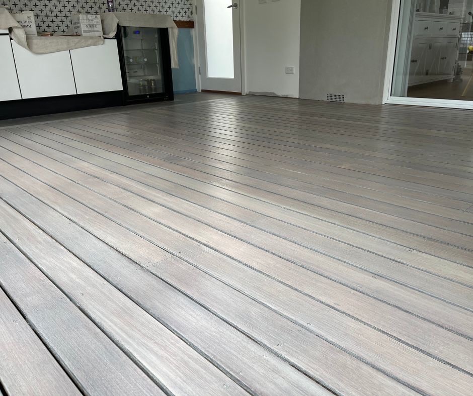 Grey stain deck colors