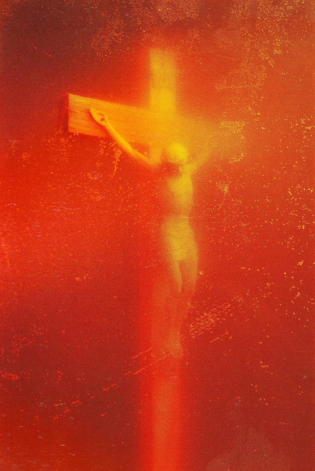 Piss Christ, Andres Serrano, 1987, via Renew the Arts
