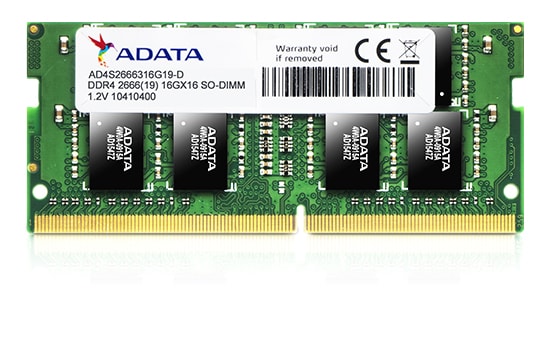Adata 4GB DDR4 2666MHz Laptop RAM extra Fast 