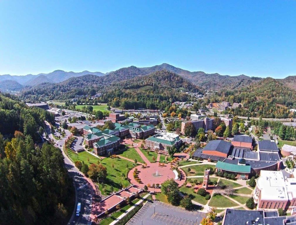 Aerial view wcu