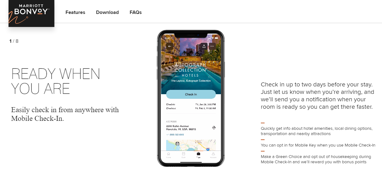 Mariott connected customer experience