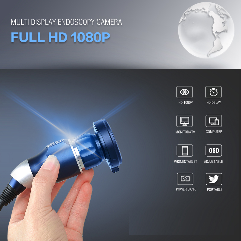 Portable Medical Endoscopy ENT Surgery HDMI USB Full HD 1080P Endoscope  Camera w