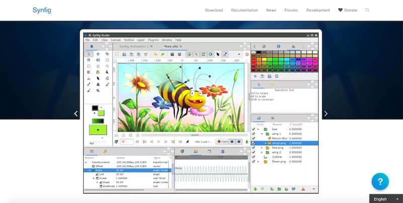 Best Animation Software: Synfig 