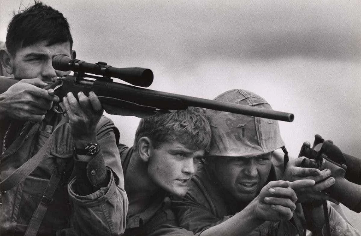 Khẩu súng bắn tỉa M40 Remington 700 lừng danh của TQLC Mỹ ở Khe Sanh năm 1968.