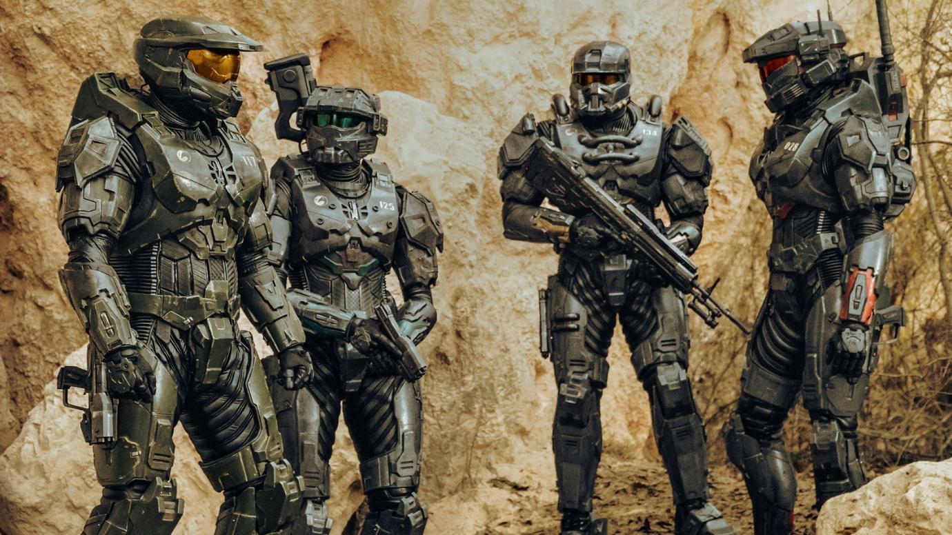 Master Chief and his fellow Spartans.