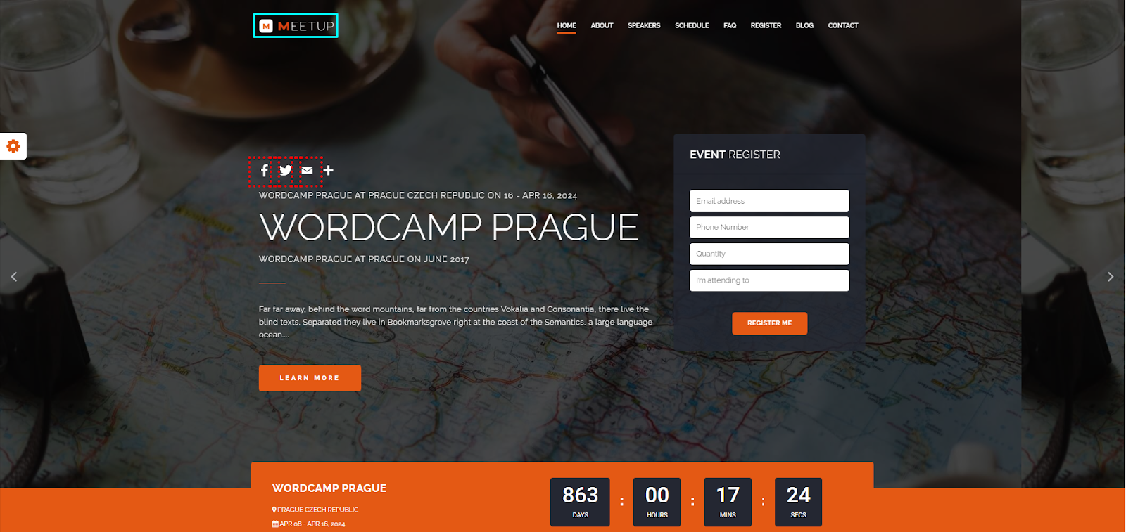Meetup – Event Conference WordPress Theme