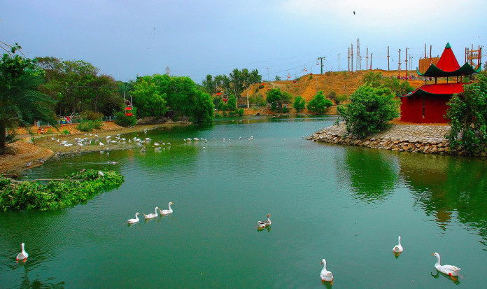 Karachi Safari Park Lake