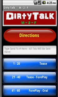 Download Dirty Talk   M-2-F apk