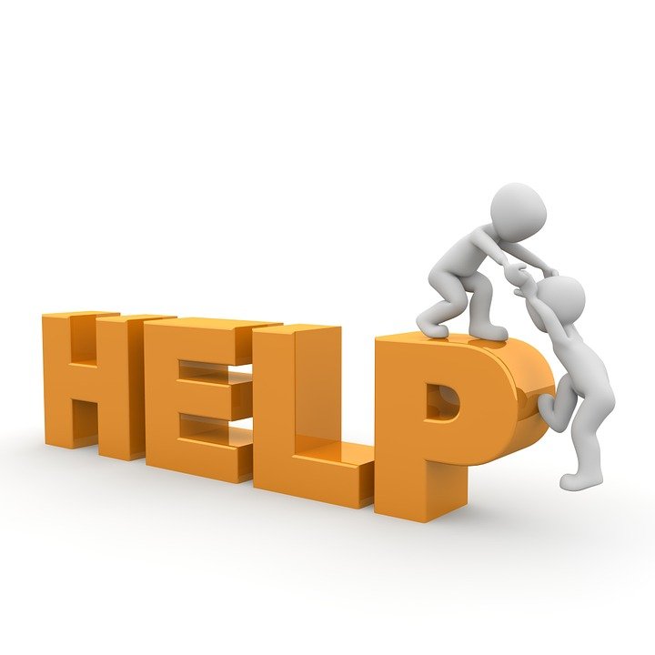 Seek  help to help