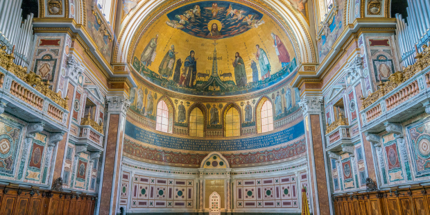 Chờ đợi Phục Sinh: viếng bức tranh khảm của Đền thờ Thánh Gioan Lateran