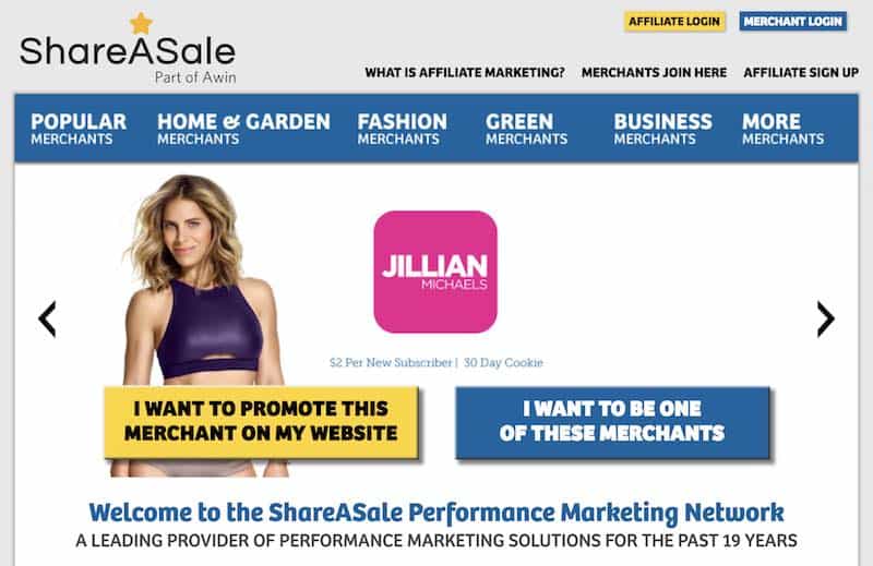 Shareasale Affiliate Network