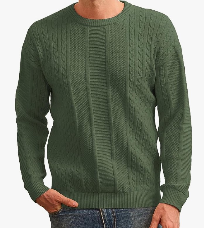 Men's Crewneck Pullover Sweaters
