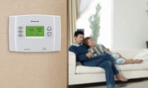 Honeywell thermostat wall