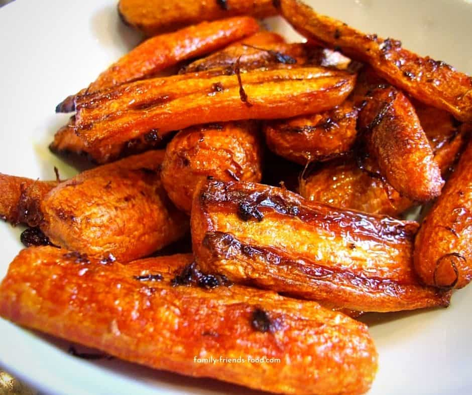 Ginger and Orange Roasted Carrots