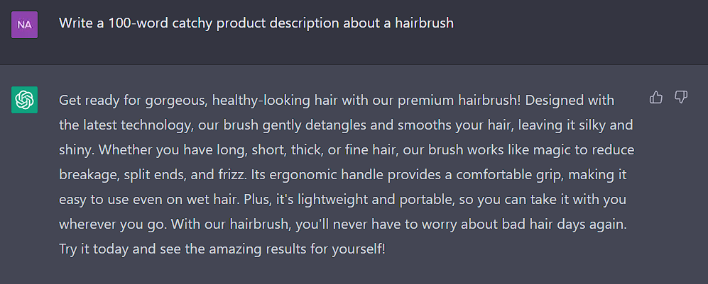 Product Description Ideas