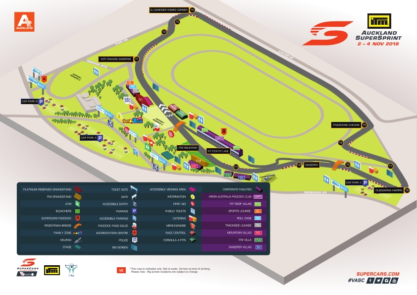 Image result for pukekohe park raceway map