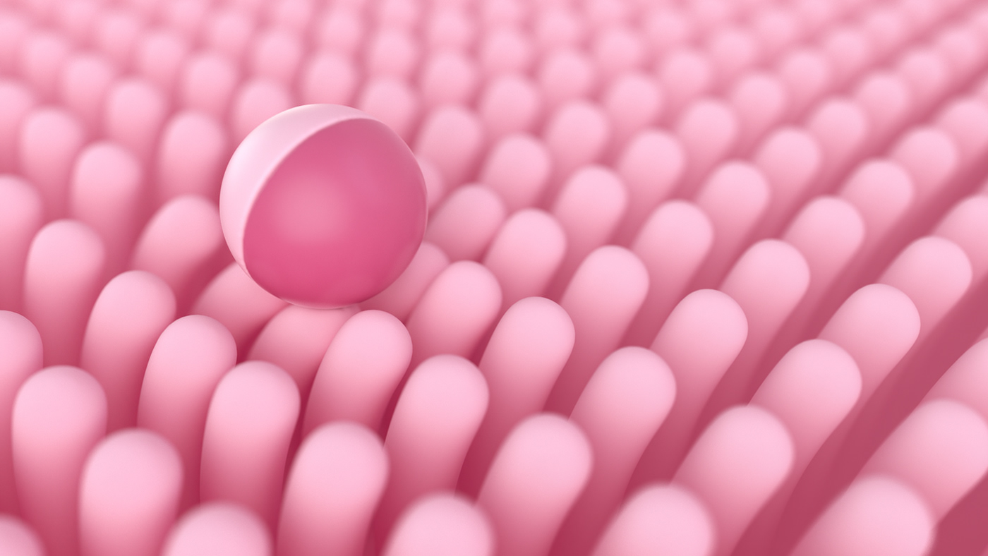 foreo Luna 3 3D animation  art direction  motion graphics  octane Octane Render pink Liquid