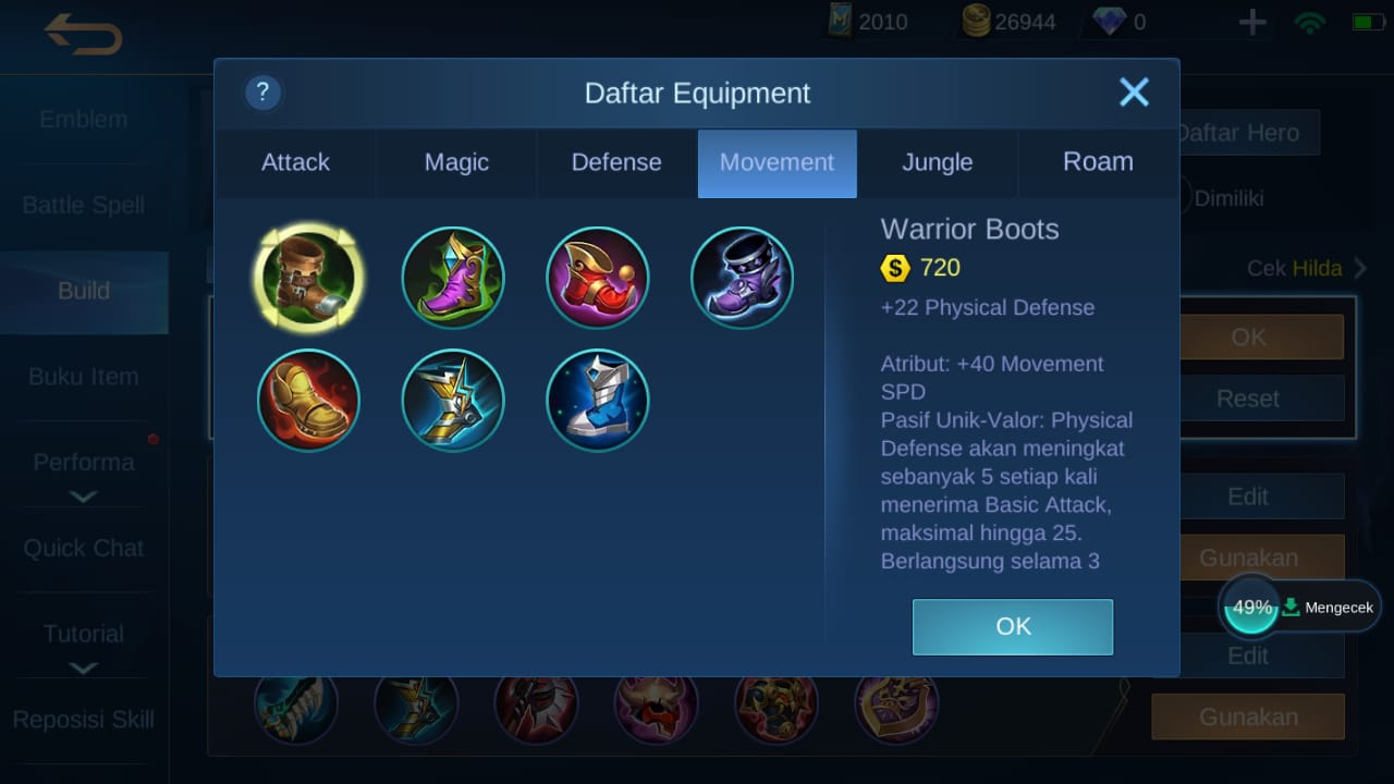 Upointid Auto Savage Ini Build Hilda Terkuat 2020 Di Mobile Legends