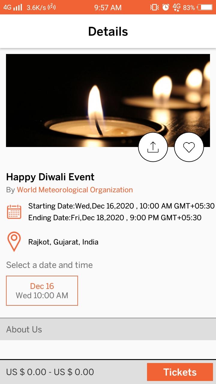 EventZ ticket