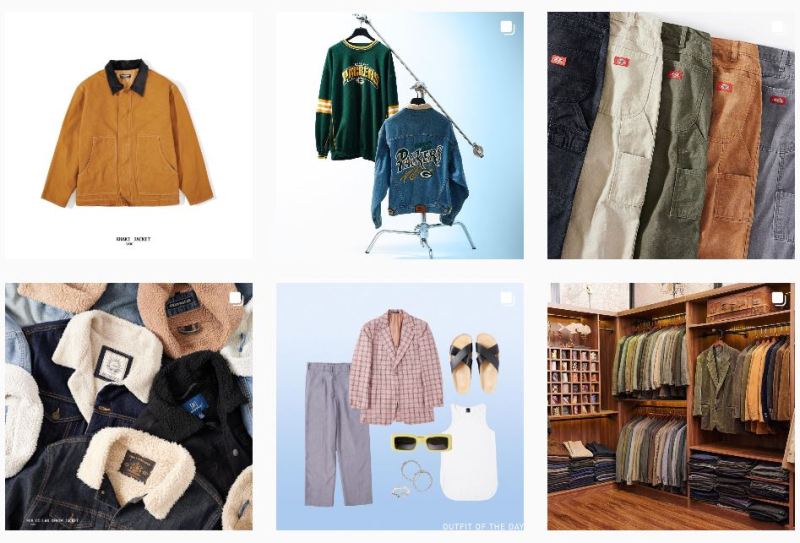 Shop bán đồ 2hand nam trên Instagram - VẠC nổi bật với các sản phẩm đồ si chất lượng, độ mới cao, phong cách cực ngầu