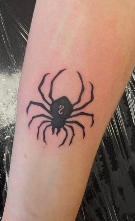 Silky Spider Tattoo