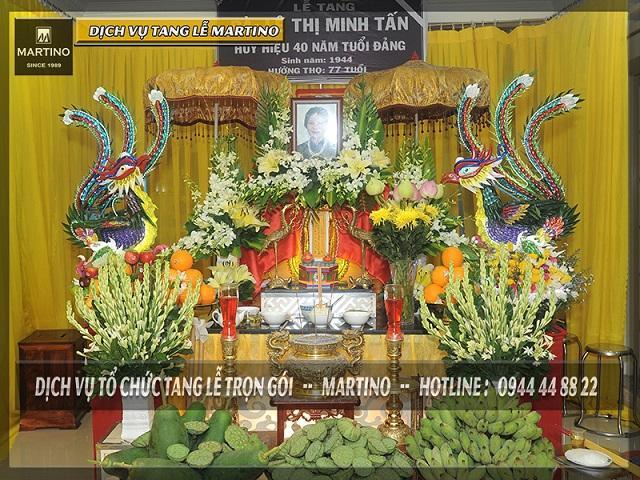 Dịch vụ tang lễ trọn gói Martino