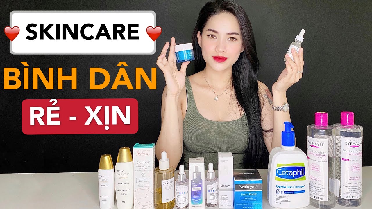 Hà Linh giới thiệu những sản phẩm chăm sóc da bình dân nhưng có tác dụng tốt 