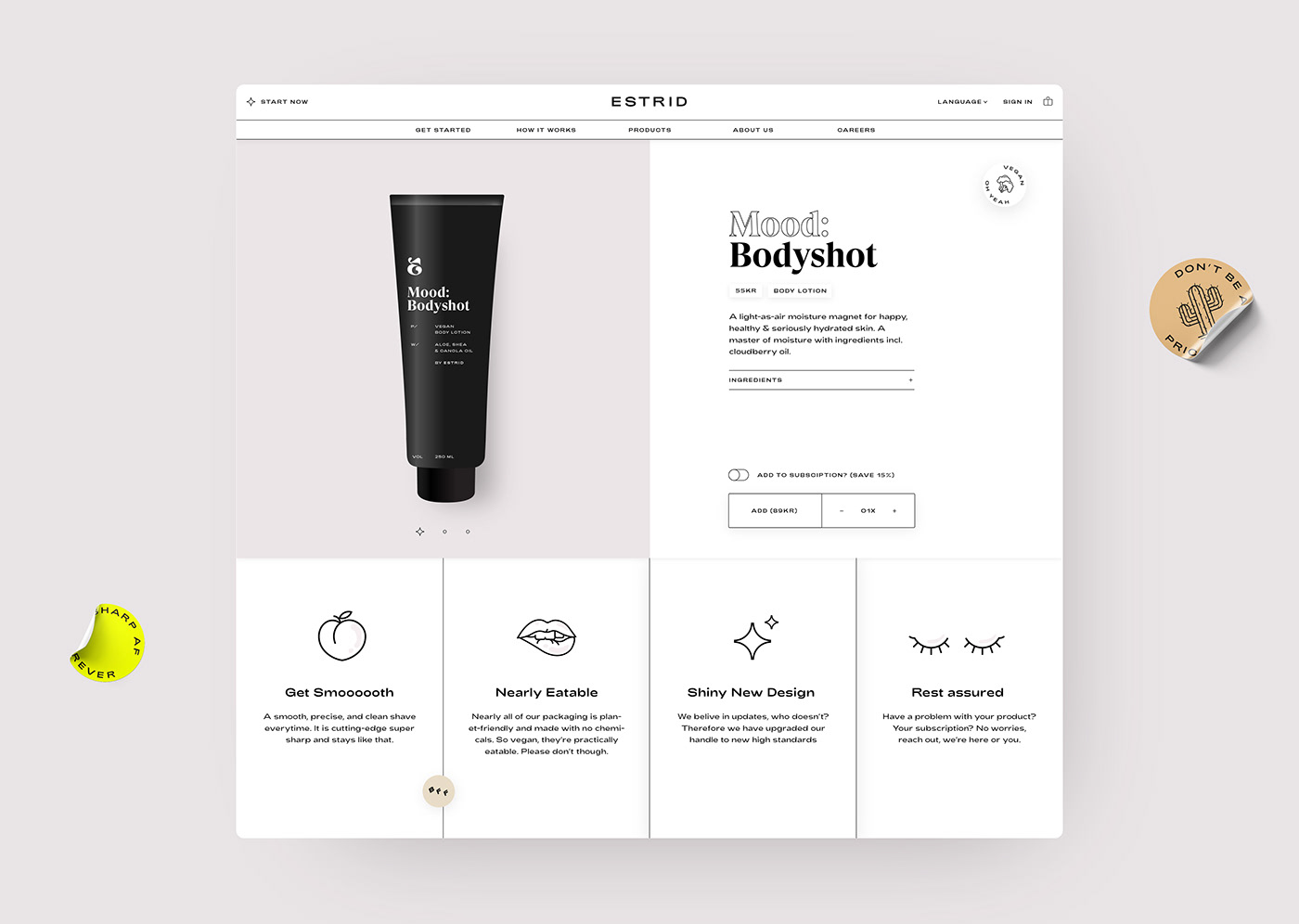 brand identity branding  Ecommerce UI/UX Web Design  Website