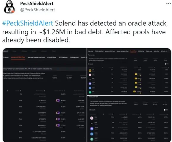 A new DeFi hack! A $1.26 million exploit hits Solana's Solend 3