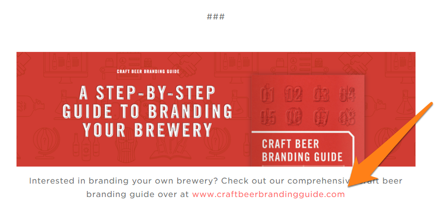 Craft Beer branding guide