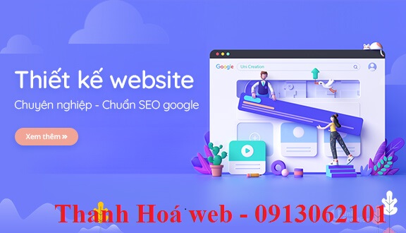 Mách bạn công ty thiết kế web chuyên nghiệp tại Thanh Hoá