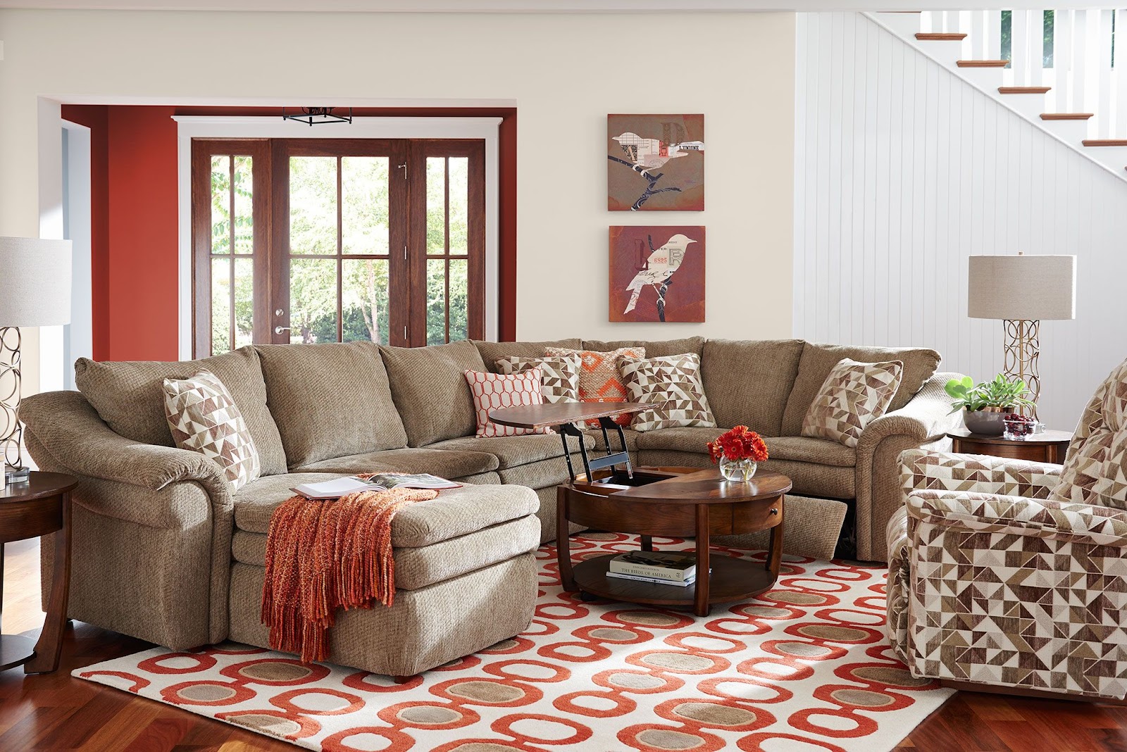 Devon Sectional w/ Chaise