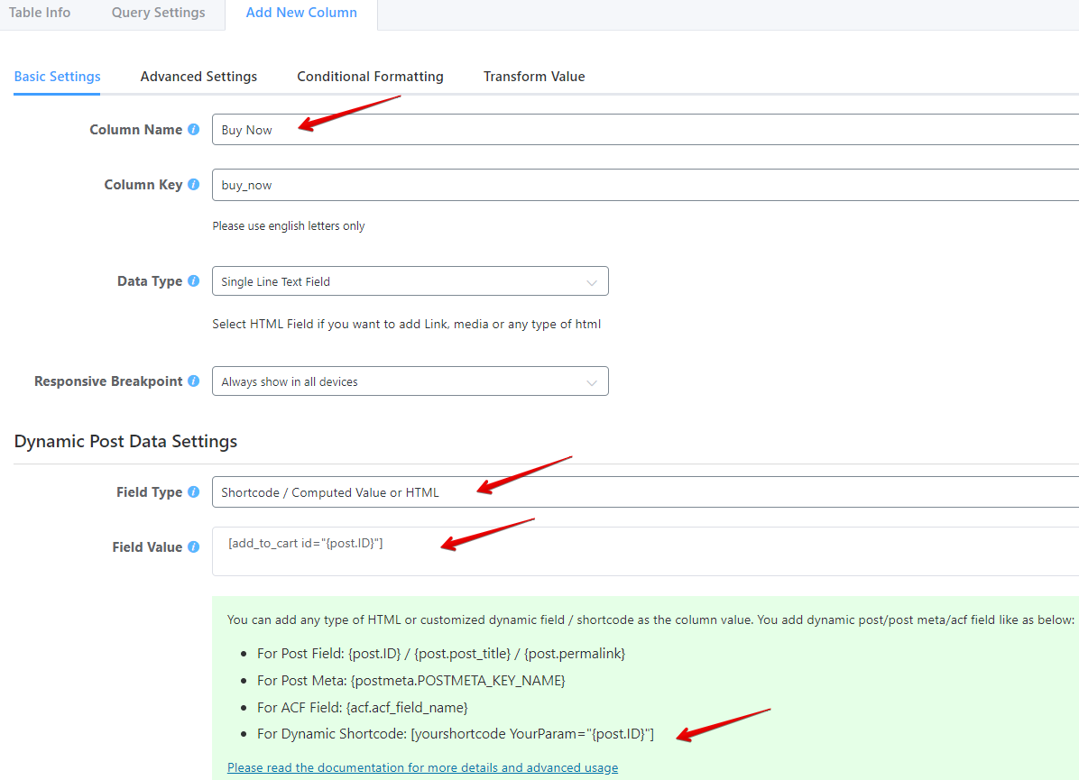 how can I add data to WordPress tables from posts