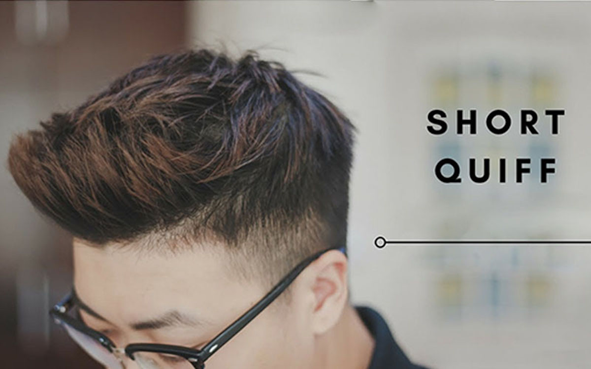 tóc short quiff là gì