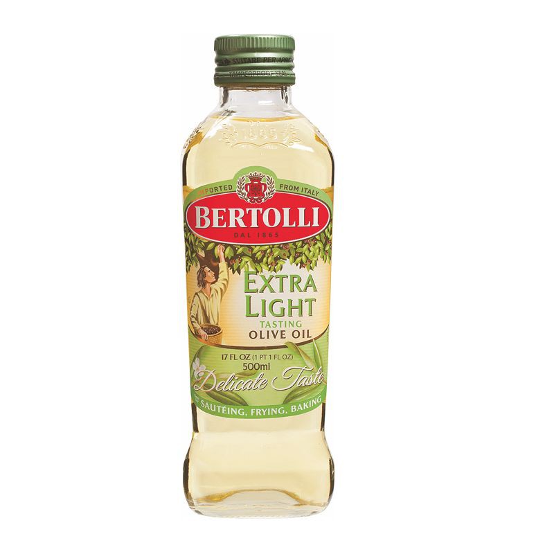 1. น้ำมันมะกอก ตรา Bertolli Extra Light Tasting Olive Oil