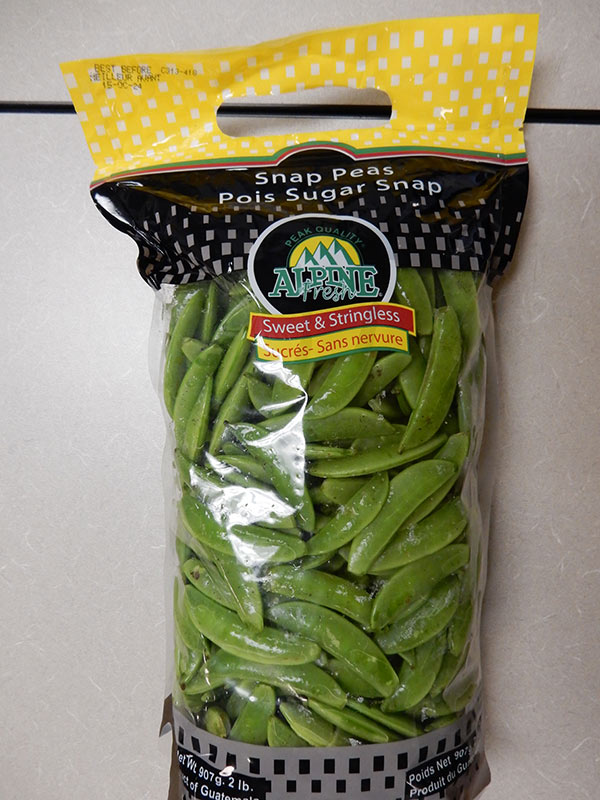 Snap Peas - 907 g (2 lb)