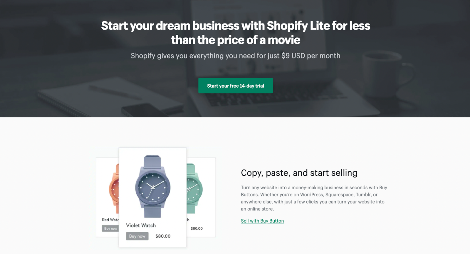 Shopify Lite Information