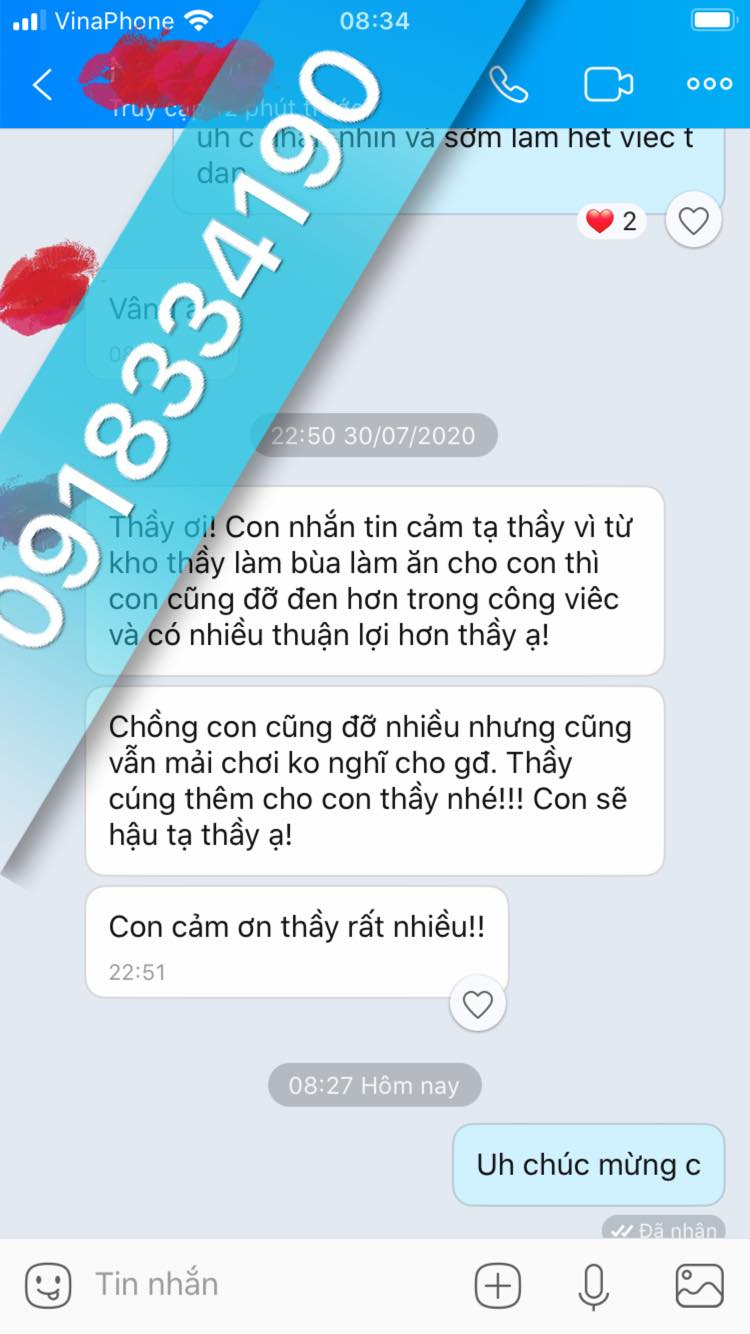 cách hóa giải bùa nghe