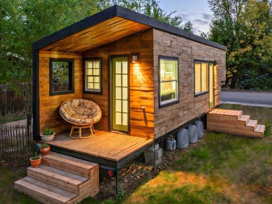 Ide Desain Rumah Kayu Sederhana Cantik