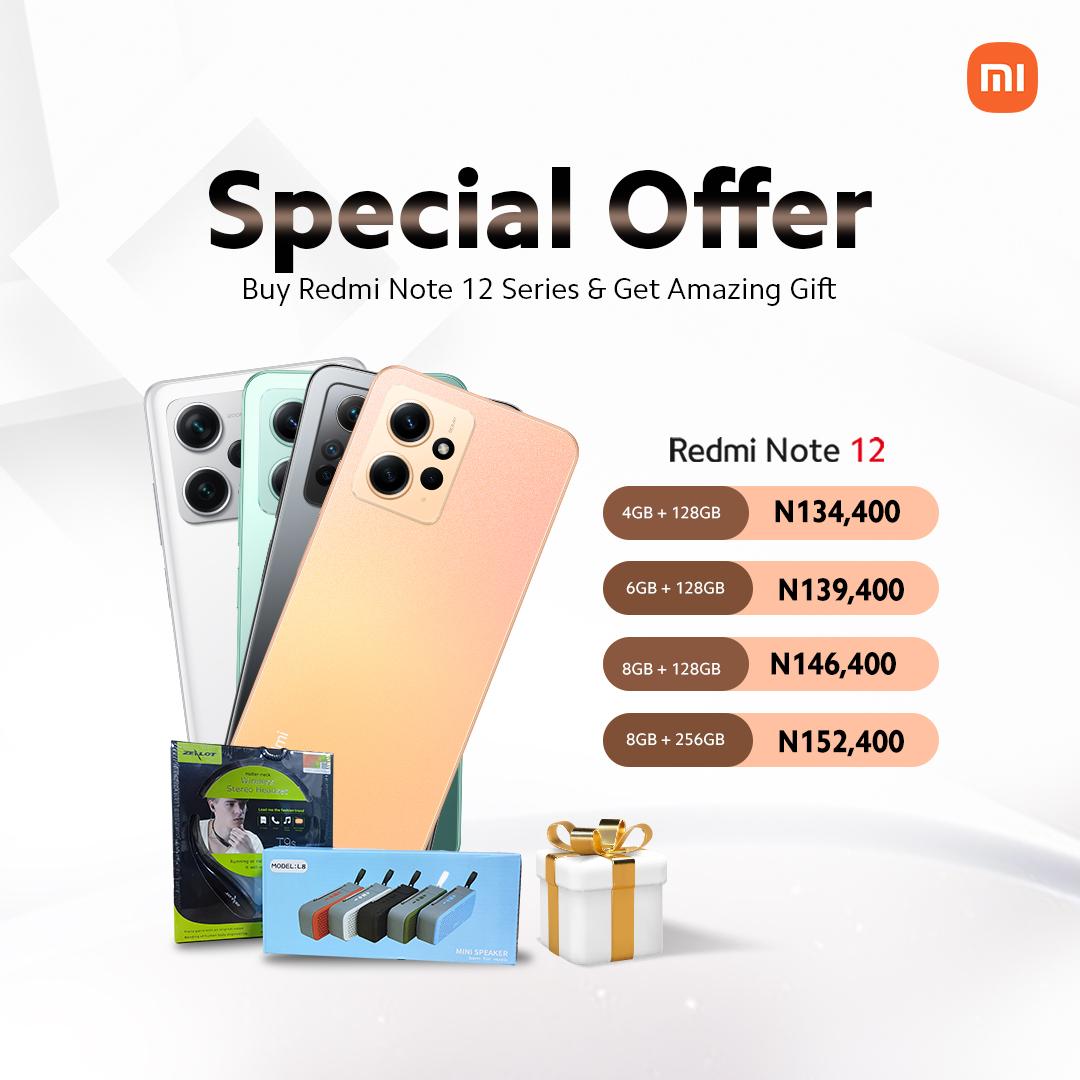Unveiling the Redmi Note 12 Series: Elevate Your Smartphone Experience with  Exclusive Promotion Offer. | TechCabal