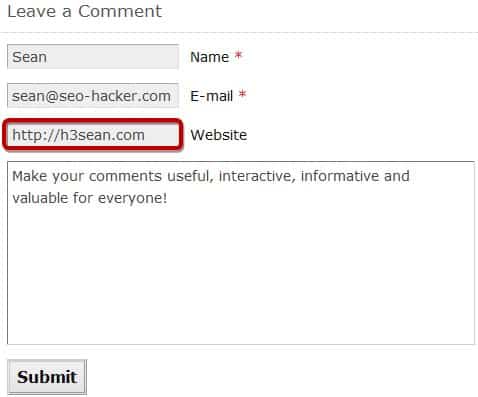 commenting seo